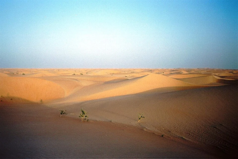 Paysage désertique de Mauritanie