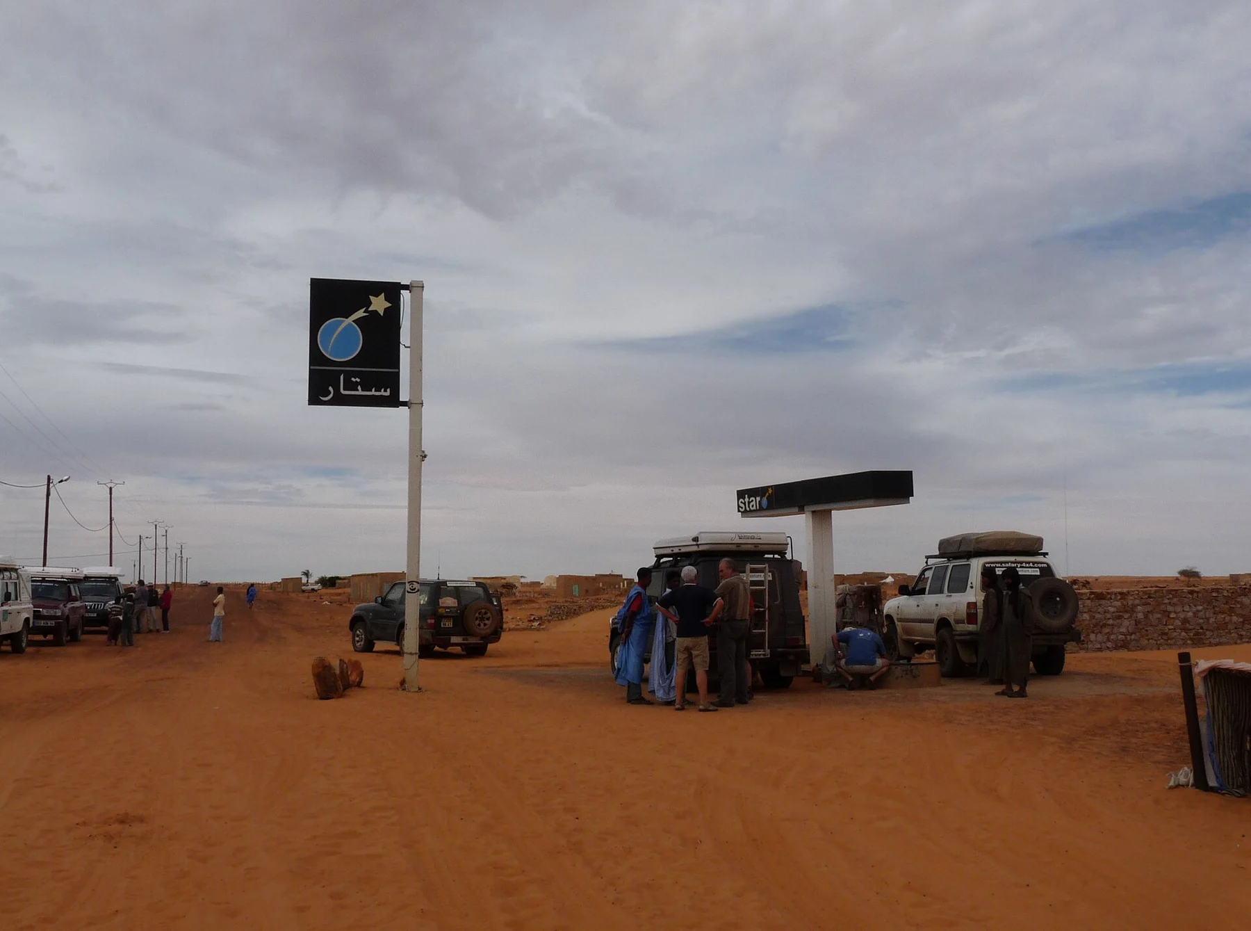 Distribution de carburants en Mauritanie ; ce cliché ne représente pas le projet GTA